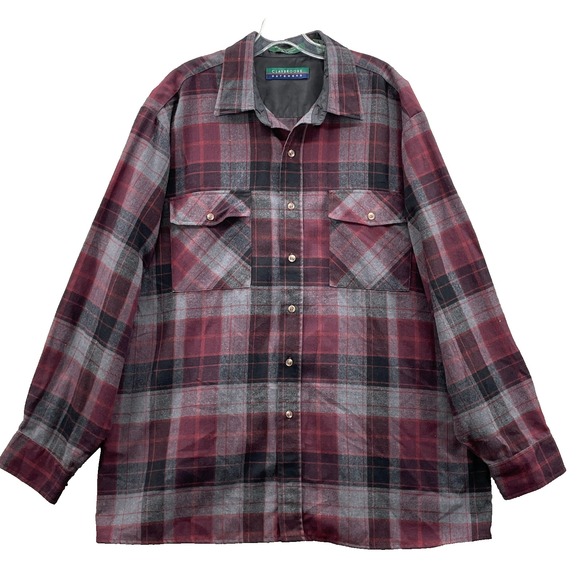 Vintage Claybrooke Flannel Shirt Men's XL Outdoors Gorpcore Cabin Grunge Logger